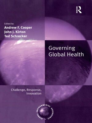 cover image of Governing Global Health